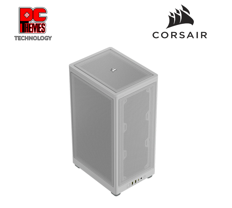 CORSAIR 2000D AIRFLOW Mini-ITX PC Casing - White
